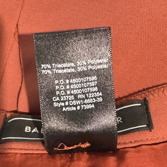 Aritzia Babaton AtelierPants in Rust - Picture 8 of 8